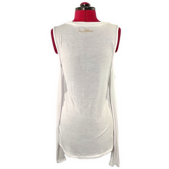π·NWT SAM EDELMAN White Cold-Shoulder Top - Picture 4 of 9